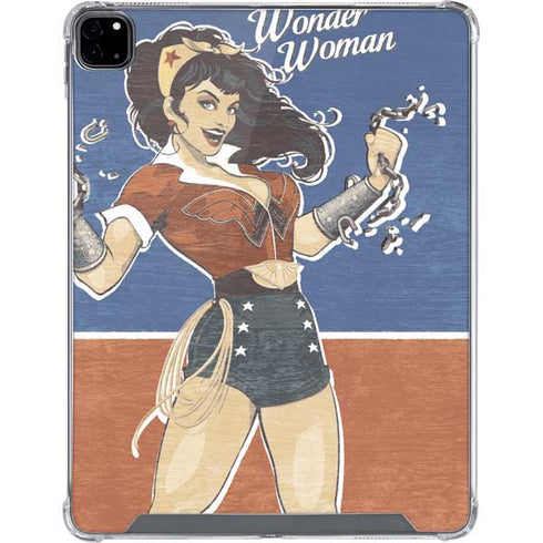DC Comics Bombshells Wonder Woman Bombshell iPad Pro 12.9in (2020) Clear Case